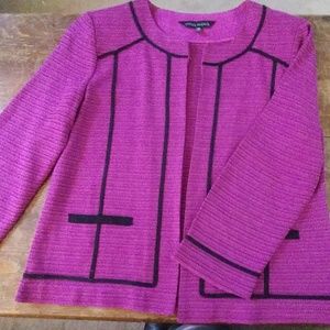 Ming Wang fushia blazer